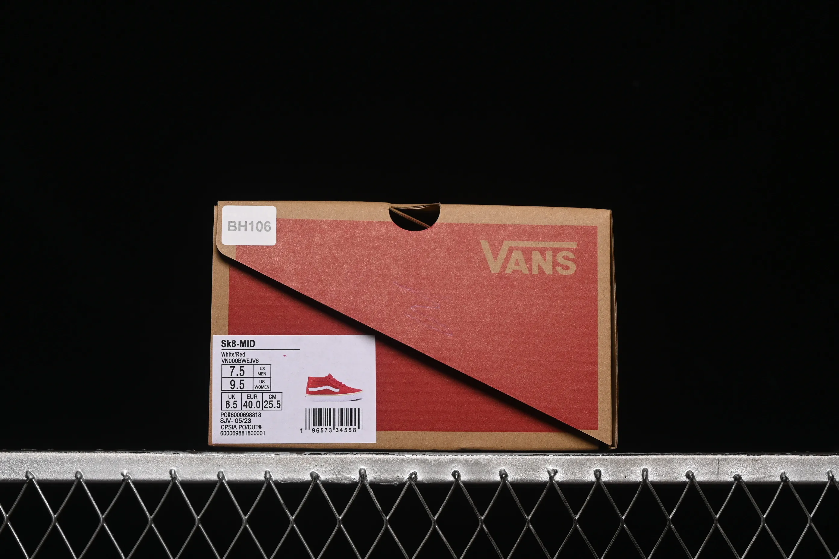 All categories Vans Vans series Vans Mid Vans Sk8-Mid Vans Zhongbang casual skateboard shoes VN000BWEJV6